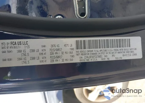 2015 Jeep Patriot Latitude from USA, damaged, VIN 1C4NJRFB2FD270851